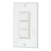 Interruptor trple blanco lnea classc volteck